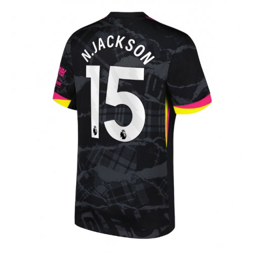 Dres Chelsea Nicolas Jackson #15 Rezervni 2024-25 Kratak Rukav